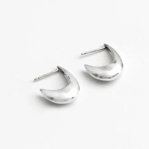 Wolf Circus silver hoop earrings